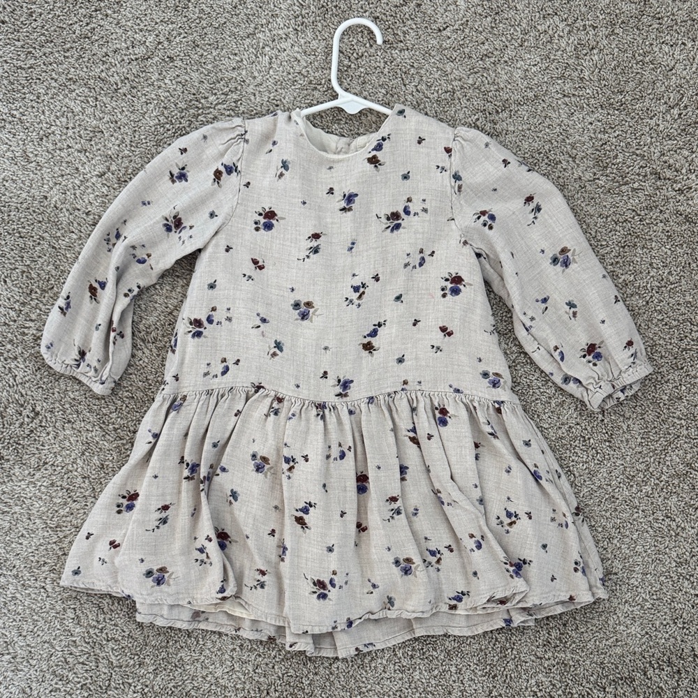 Floral Long Sleeve Dress